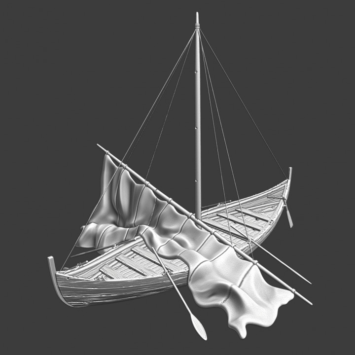 3D Printable Medieval Scandinavian Crusader ship by Northern Crusades ...