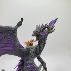 Picture of print of Everdark Elves Black Dragon Esta impresión fue cargada por ANerdsNerd