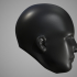 Printable Human Head STL image