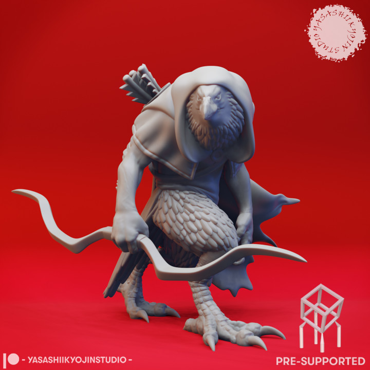 $2.99Kenku Rogue - Tabletop Miniature (Pre-Supported)