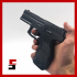 Pistol VP9 - Heckler & Koch SFP9 Prop practice training gun image