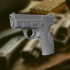 Pistol SW MP Shield Smith & Wesson M&P Prop practice training Semi-automatic image