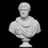 Portrait of Antoninus Pius on a modern bust image