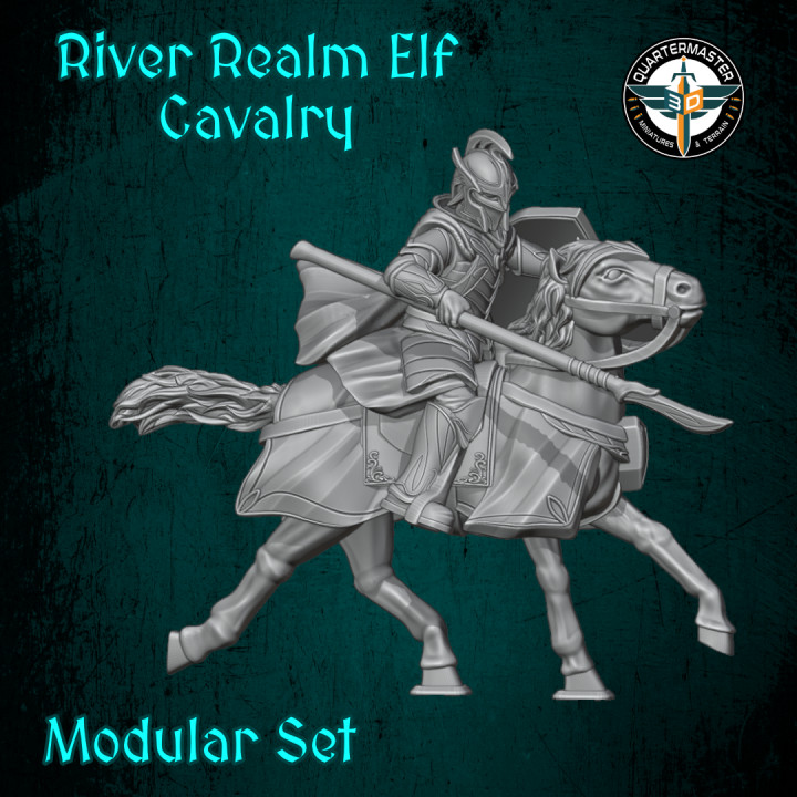 River Realm Elf Cavalry (Modular Set)'s Cover