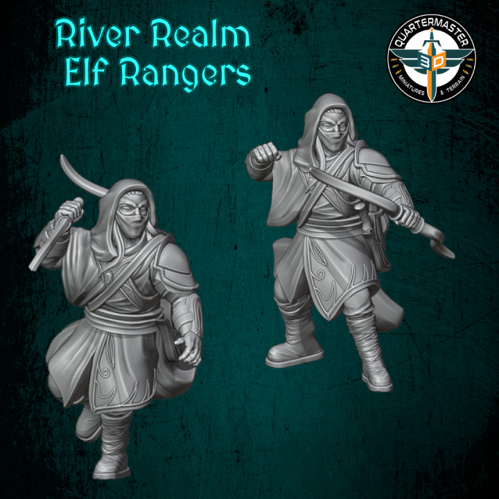 River Realm Elf Rangers's Cover