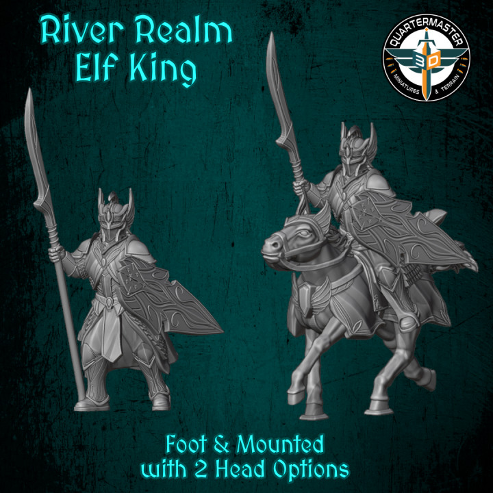 River Realm Elf King's Cover