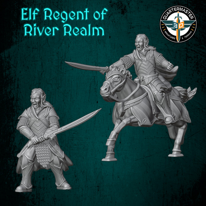 Elf Regent of River Realm's Cover