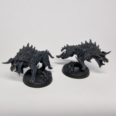 Picture of print of Baal's Demonhound Riders (City of Intrigues)