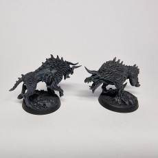Picture of print of Baal's Demonhound Riders (City of Intrigues)