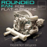 Rounded Fan set FOR FLAT FOUR BASE ENGINE 1-24TH FOR MODELKITS AND DIECAST image
