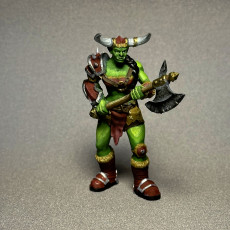 Picture of print of Orc Female Grunt FREE