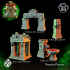 Ophidian Temple, Statues & Ruins Scenery Pieces image