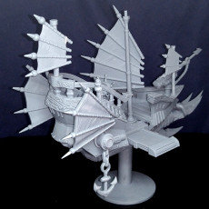 Picture of print of 016 Chinese Space Elves Raider Dark Pirate Ship