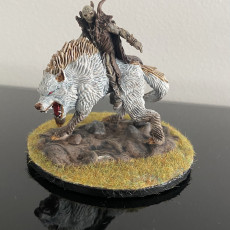 Picture of print of Orc on Warg | Orc | Free STL