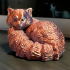 Figurine of Wondrous Power - Cinnabar Red Panda print image