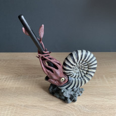 Picture of print of Ammonite pen holder - pre supported