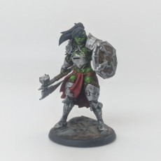 Picture of print of Ankh, the Orc Forge Cleric