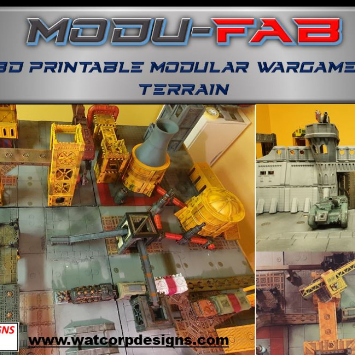 Modufab - Modular, flat pack terrain's Cover
