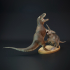 Tyrannosaurus Rex vs Triceratops scene image