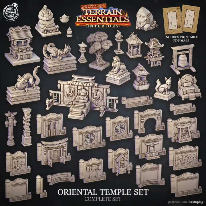 Oriental Temple Set (Pre-Supported)'s Cover