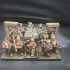 Dwarfs Miners Unit - Highlands Miniatures print image