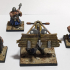 Dwarf Old Siege Engines - Highlands Miniatures print image