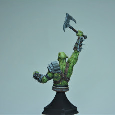 Picture of print of Stoneflesh Orc Bust