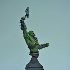 Picture of print of Stoneflesh Orc Bust