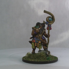 Picture of print of Goatfolk Wizard