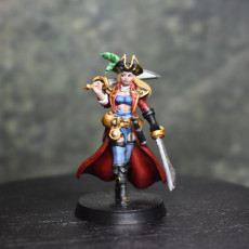 Picture of print of Captain Pirate Walking