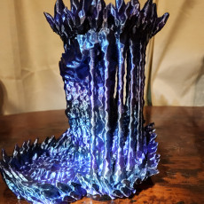 Picture of print of Crystal dice tower