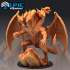 Five-Headed Dragon / Legendary Drake / Winged Mountain Hydra / Magical Beast Encounter image
