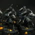 Dark Rhunemorian Cavalry / Mounted Black Knights print image