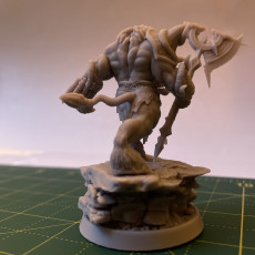 Picture of print of Blotus Gusher - The Minotaurs of Fell Falls