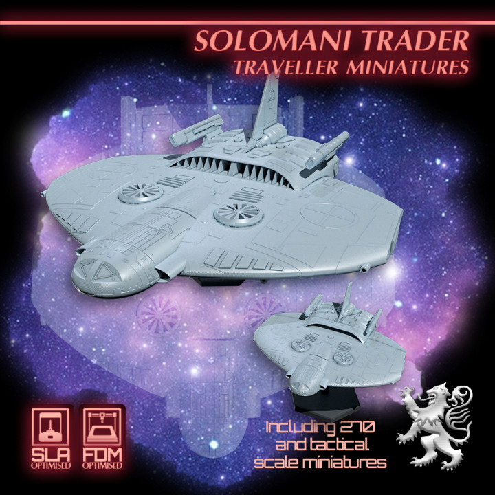 Solomani Trader Traveller Miniatures's Cover