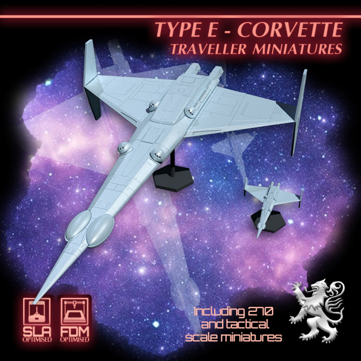 Type E - Corvette Traveller Miniatures's Cover