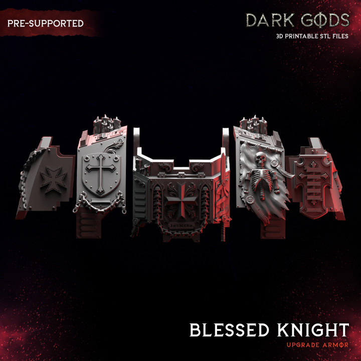Blessed Knight Armor Set - Dark Gods's Cover
