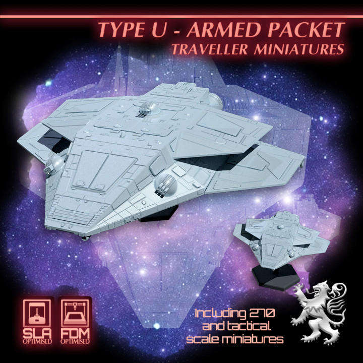 Type U - Armed Packet Traveller Miniatures's Cover