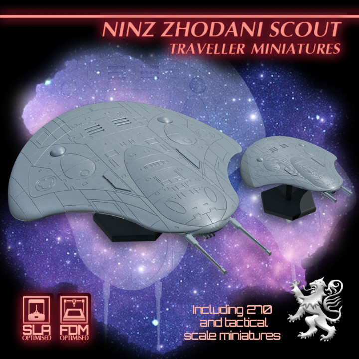 Ninz Zhodani Scout Traveller Miniatures's Cover