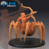 Dark Elf Spider Archer / Drider Abomination Adventurer / Huge Cave Arachnid image