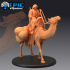 Camel Rider / Desert Companion / Pack Dromedary / Wild Herd Animal / Oriental Dune Encounter image