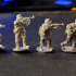LAH1 Waffen SS NCos with SMGs 1938-1941 20mm 1/72 Elhiem image