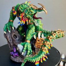 Picture of print of Saurian Dread Gator