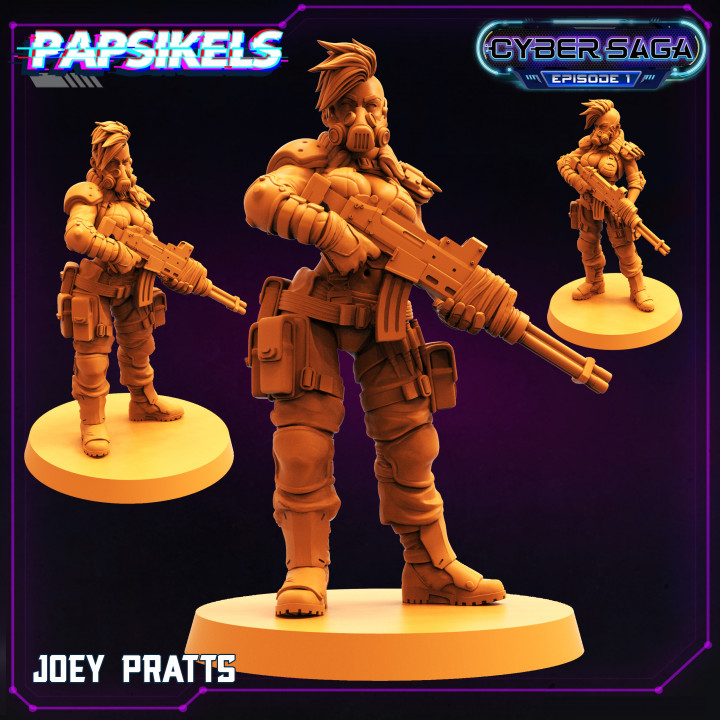 Joey Pratts - Papsikels Promotional Miniature's Cover