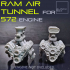 RAM AIR TUNNEL set for 572 ENGINE 1-24th image