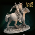 CHIEFTAINS - Hjalmar the Raid Master 54mm /Pre-supported/ image