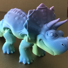 Picture of print of Flexi Print-in-Place Triceratops