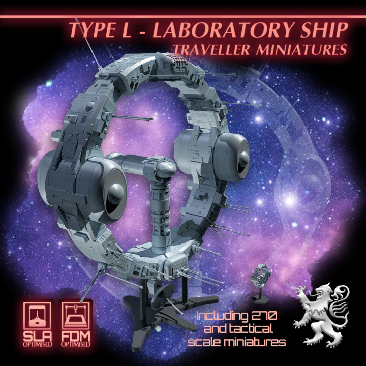 Type L - Laboratory Ship Traveller Miniatures's Cover