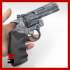Snub Nose Revolver Prop Gun Pistol fake training gun image