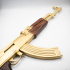 AK-47 Kalashnikov Weapon fake training gun image